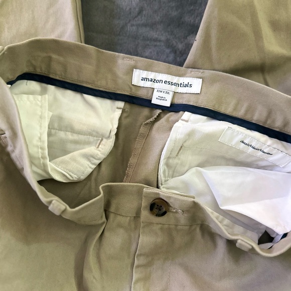 Amazon Essentials Men's Tan Pants Size:32x32 - Picture 5 of 5